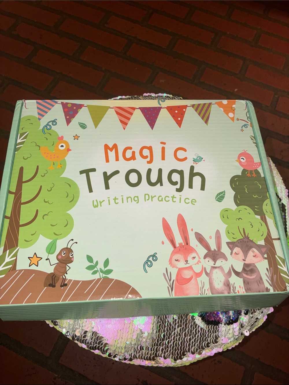 Magic Trough Writing Practice Box - Kids Activity